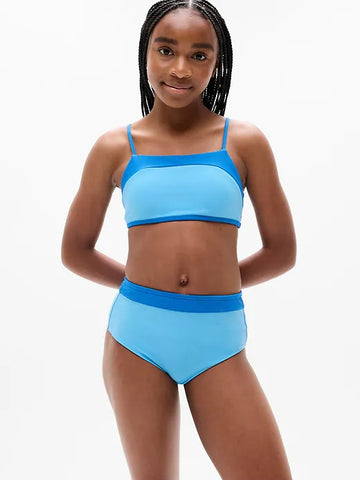 Athleta Girl Reversible High Rise Swim Bottom